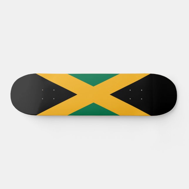 Jamaica Flag Skateboard (Horz)