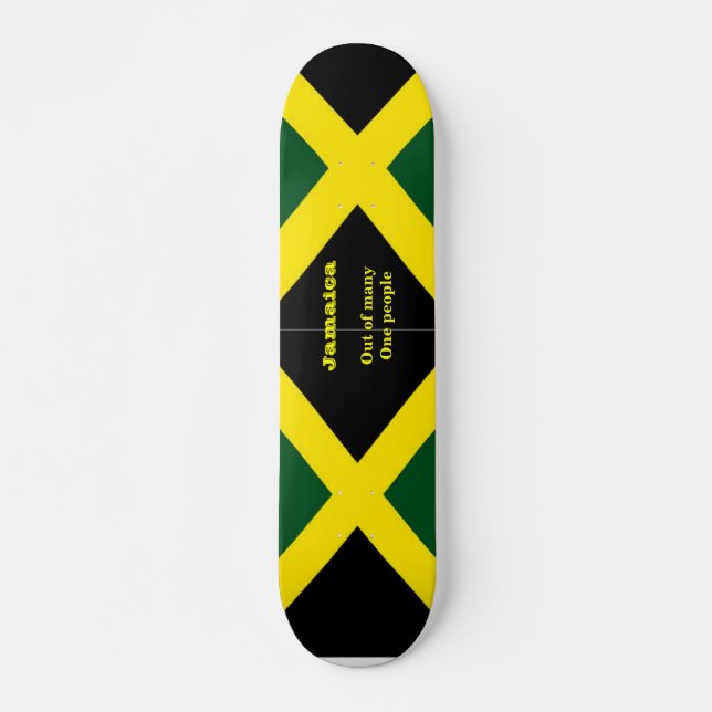 Jamaica flag skateboards (Front)