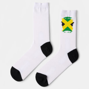 Jamaica flag socks