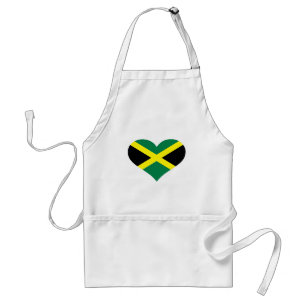 Jamaica flag standard apron