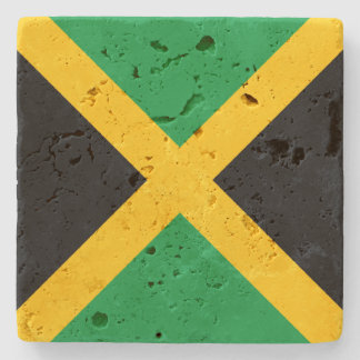 Jamaica Flag Stone Coaster