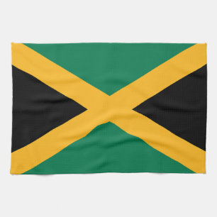 Jamaica Flag Tea Towel