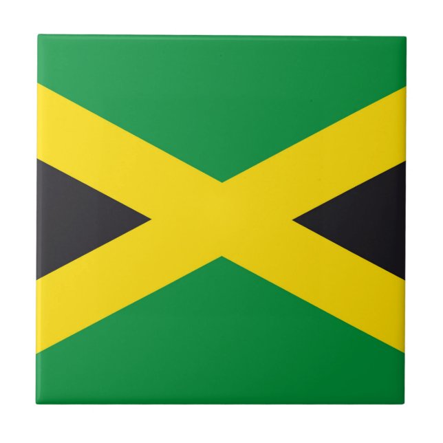 Jamaica flag tile (Front)