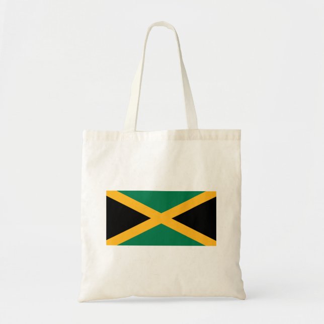 Jamaica Flag Tote Bag (Front)