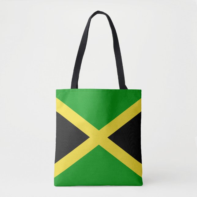 Jamaica Flag Tote Bag (Front)