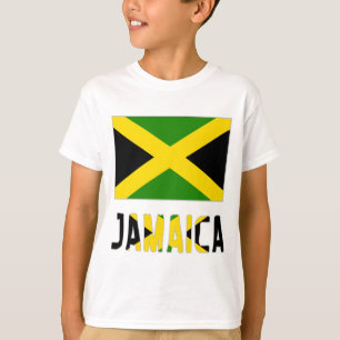 Jamaica Flag & Word T-Shirt