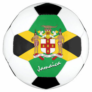 Jamaica Football & Jamaican Flag, Emblem / Sports