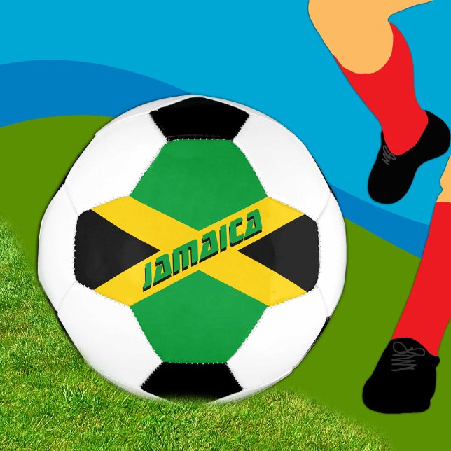 Jamaica Football & Jamaican Flag / Sports (Creator Uploaded)