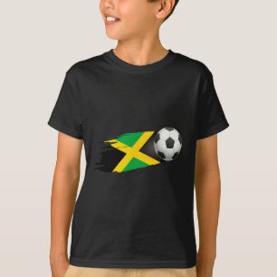 Jamaica Footll Ll Jamaica Flag Jersey - Jamaican F T-Shirt