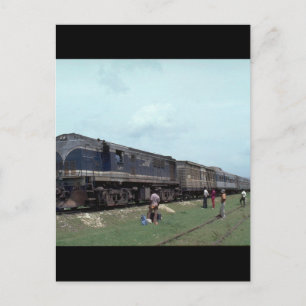 Jamaica, GE #121 with local_Trains of the World Postcard