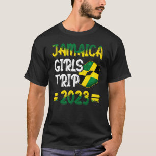 Jamaica Girls Trip 2023 Cool Matching Best Friend T-Shirt