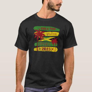 Jamaica Girls Trip 2023 Women Jamaican Girls 2023 T-Shirt