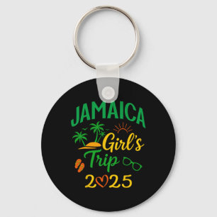 Jamaica Girls Trip 2025-cool Caribbean Vacation Ma Key Ring