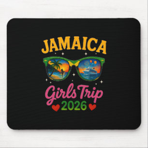 Jamaica Girls Trip 2026 Matching Family Cruise Squ Mouse Mat