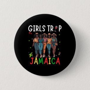Jamaica Girls Trip Holiday Party Funny Jamaica 6 Cm Round Badge