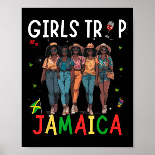 Jamaica Girls Trip Holiday Party Funny Jamaica  Poster