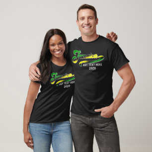 Jamaica Green Black Yellow  T-Shirt