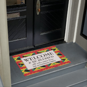 JAMAICA GRENADA Family Welcome Doormat