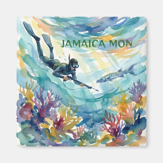 Jamaica happy magnet (Front)