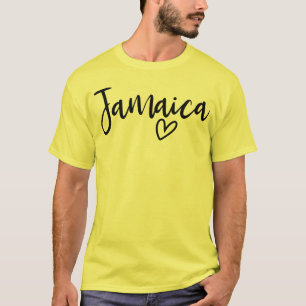 Jamaica Heart Women's Love Jamaica T-Shirt
