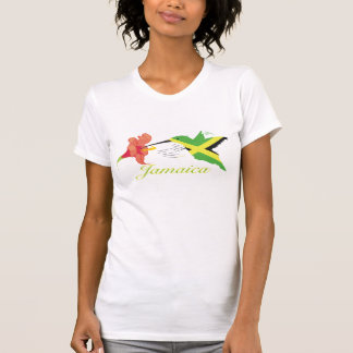 Jamaica Humming Bird Flag T-Shirt