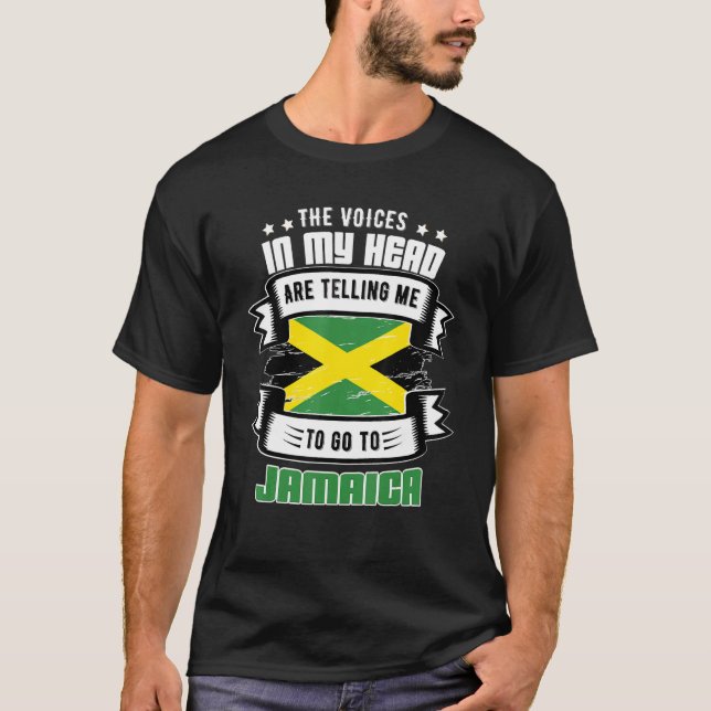 Jamaica In My Head T-Shirt (Front)