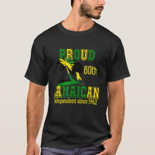 Jamaica Independence Day 2022  Proud Jamaican 1962 T-Shirt