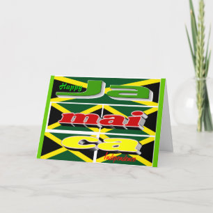 jamaica independence greeting cards