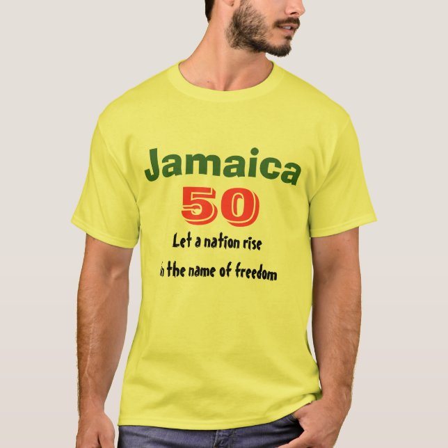Jamaica independence t-shirts (Front)