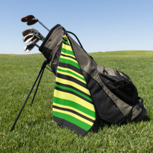Jamaica Inspired Stripes Golf Towel