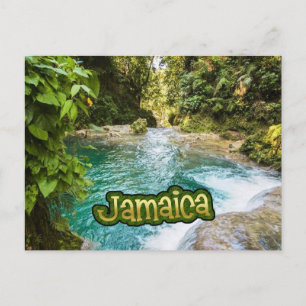Jamaica Irie Blue Hole, Ocho Rios Postcard