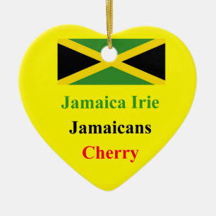 Jamaica irie ceramic tree decoration