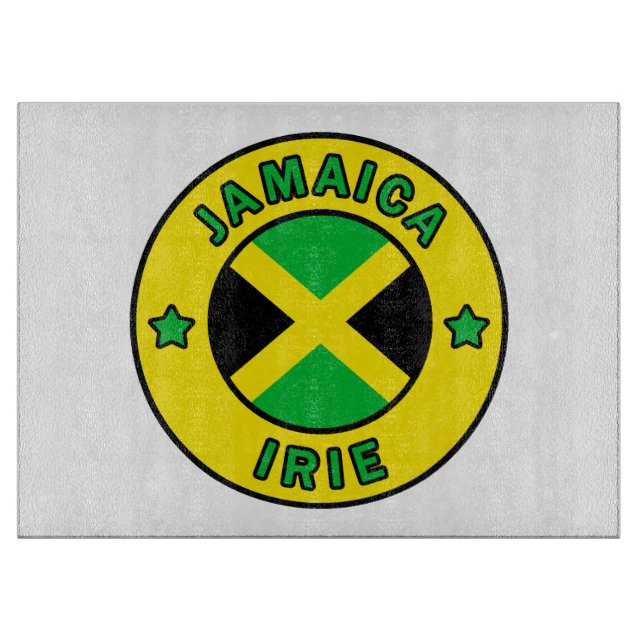 Jamaica Irie Cutting Board (Front)