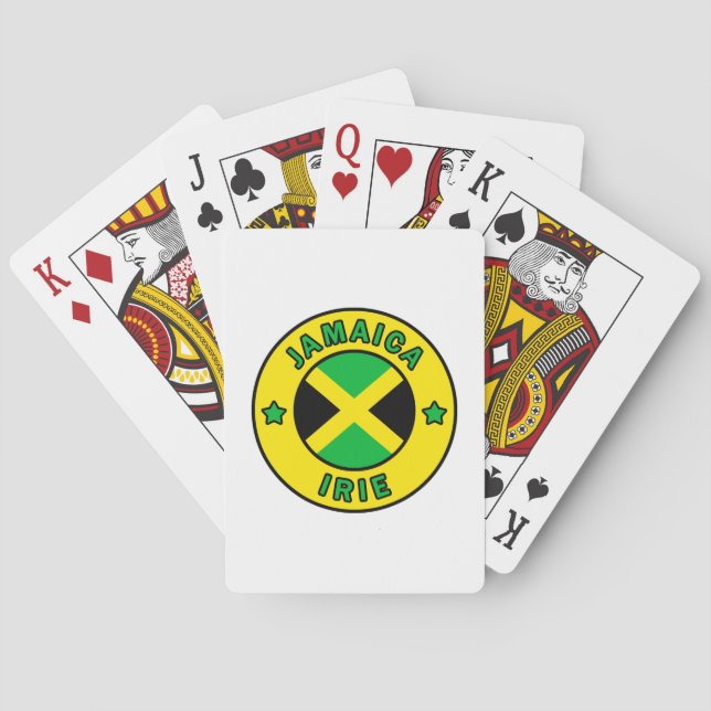 Jamaica Irie Playing Cards (Back)