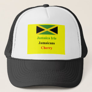 Jamaica irie trucker hat