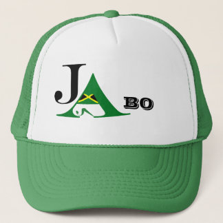 Jamaica JA BO Green Trucker Hat