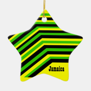 Jamaica jamaica ceramic tree decoration