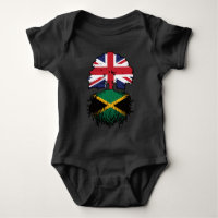 Jamaica Jamaican British UK Tree Roots Flag