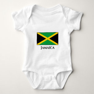 Jamaica (Jamaican) Flag Baby Bodysuit