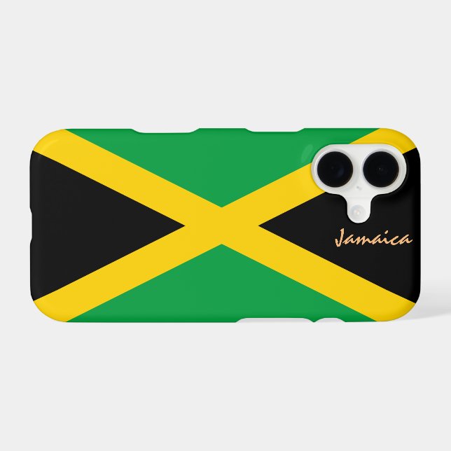 Jamaica & Jamaican Flag fashion, travel /sports (Back (Horizontal))