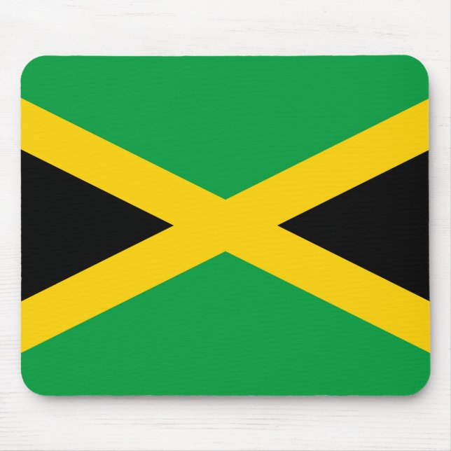 Jamaica (Jamaican) Flag Mouse Mat (Front)
