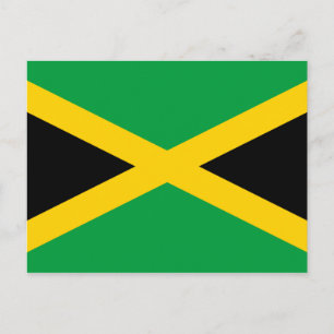 Jamaica (Jamaican) Flag Postcard