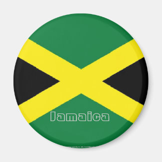 Jamaica jamaican flag souvenir fridge magnet
