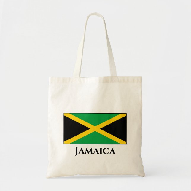 Jamaica (Jamaican) Flag Tote Bag (Front)