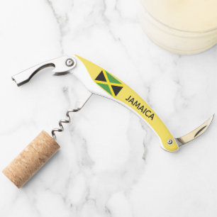 Jamaica Jamaican Flag Travel Caribbean Island Corkscrew