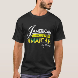 Jamaica Jamerican Jamaican American Jamaica Flag C T-Shirt