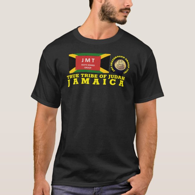 JAMAICA  JUDAH   JMT Basic Dark T-Shirt (Front)