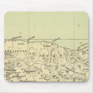 Jamaica Lithographed Map Mouse Mat
