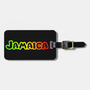 Jamaica luggage tag