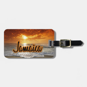 Jamaica luggage tag
